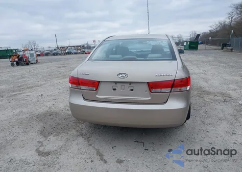 2006 Hyundai Sonata Gls из США, поврежденный, VIN KMHEU46C96A123541